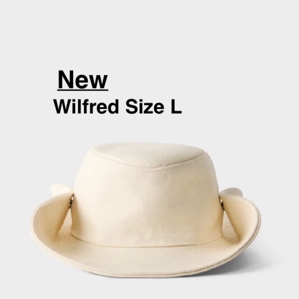 New Aritzia Wilfred Hayloft Hat Size L with tags⭐️⭐️⭐️⭐️